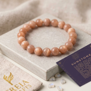 Sunstone 8mm bracelet