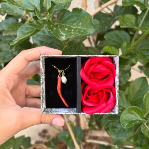 Coral necklace from Tbarka