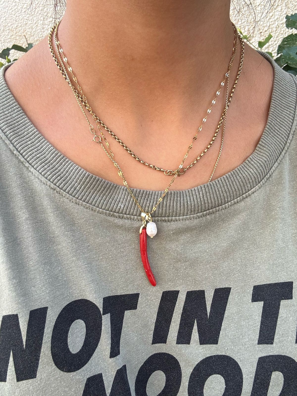 Coral necklace from Tbarka - Image 2