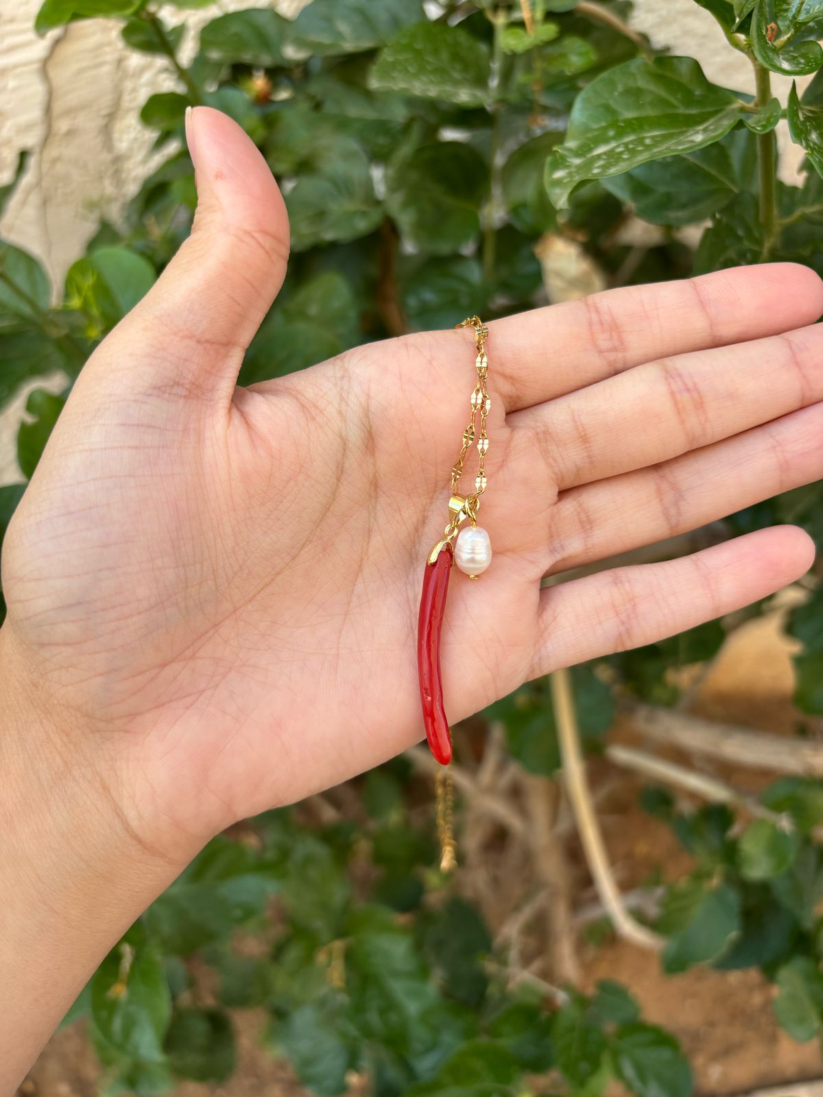 Coral necklace from Tbarka - Image 3