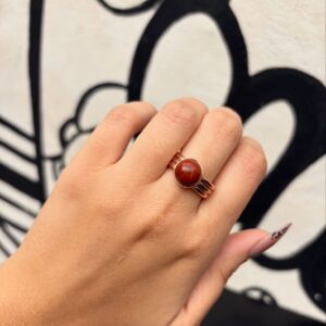 Red Jasper Ring