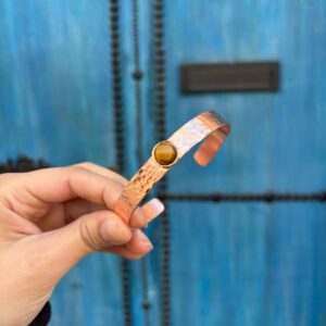 copper and tiger eye Bracelet