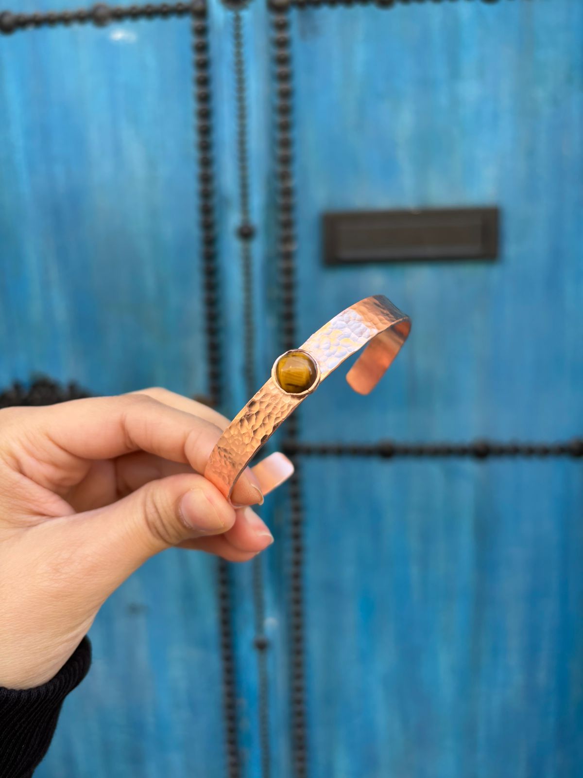 copper and tiger eye Bracelet