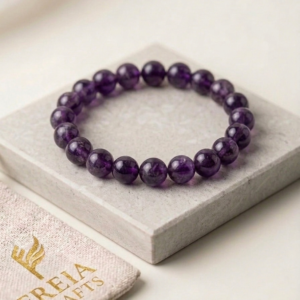 Amethyst 8mm bracelet